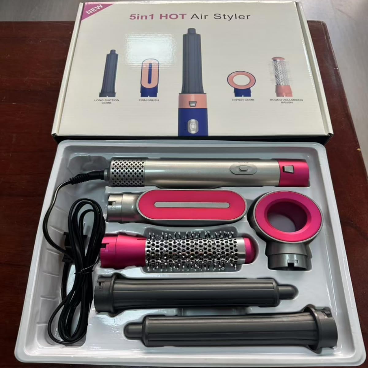 5 in 1 Hair Dryer Brush & Styling Set,
