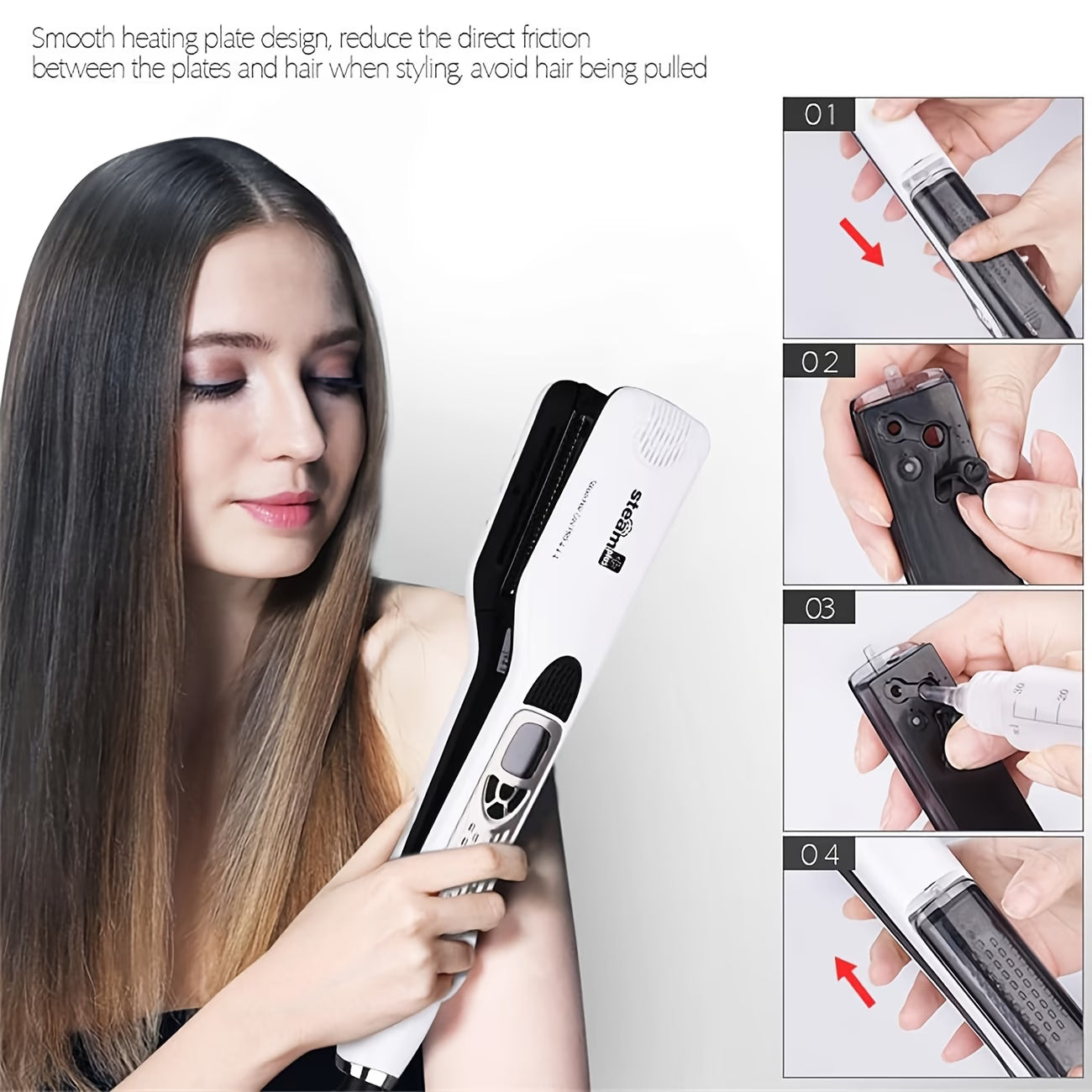 Steam Straightener for Hair