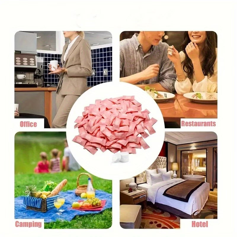 50pcs Compressed towels, disposable face wash towels,