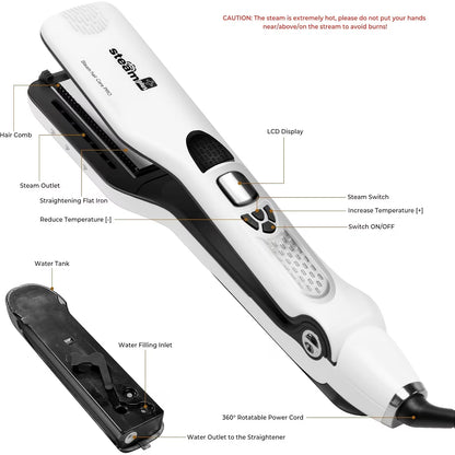 Steam Straightener for Hair