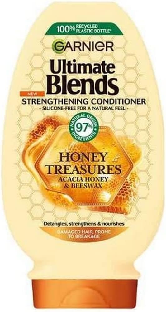 Garnier Ultimate Blends Honey Treasures Hair Strengthening Conditioner 400 ml