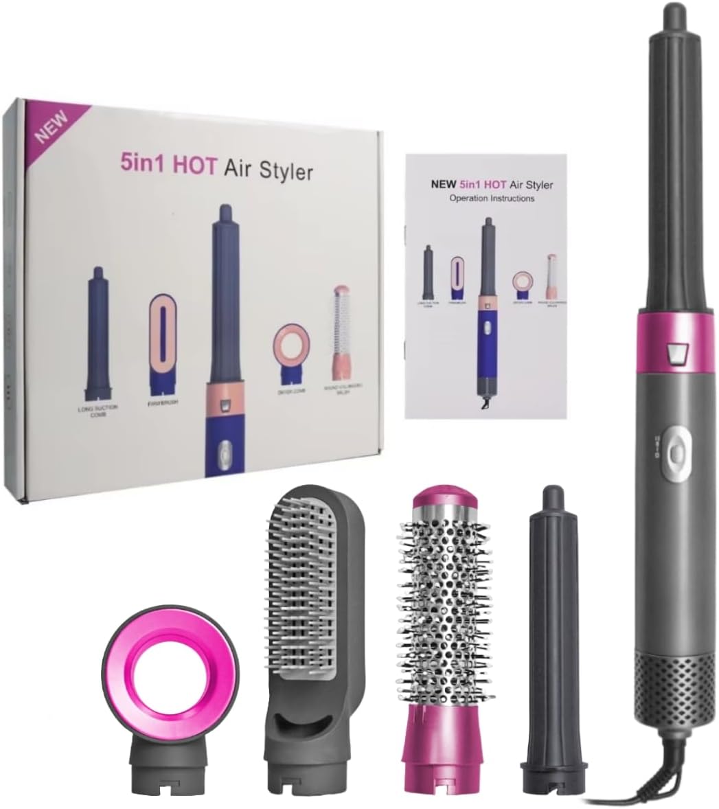 5 in 1 Hair Dryer Brush & Styling Set,