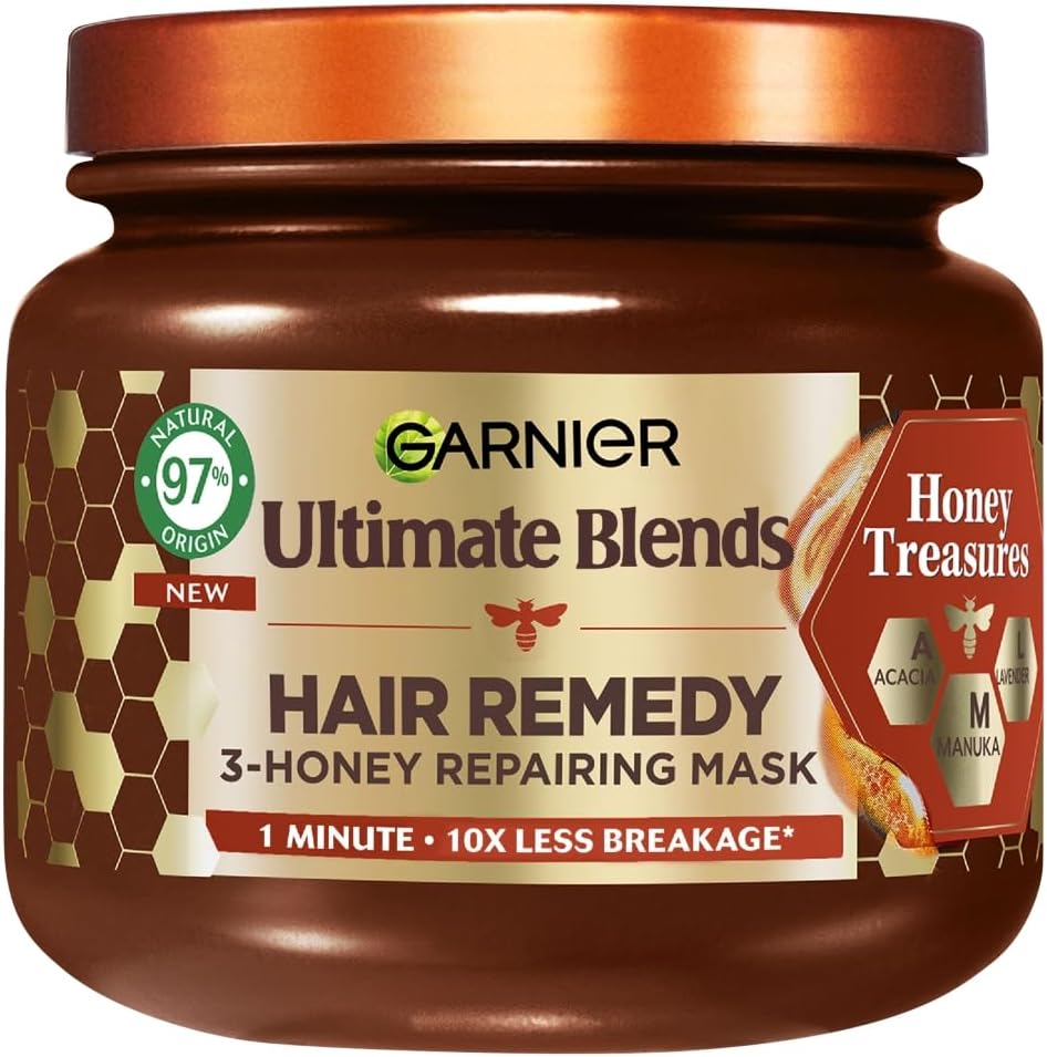 Garnier Ultimate Blends Hair Remedy Mask Honey 340ml