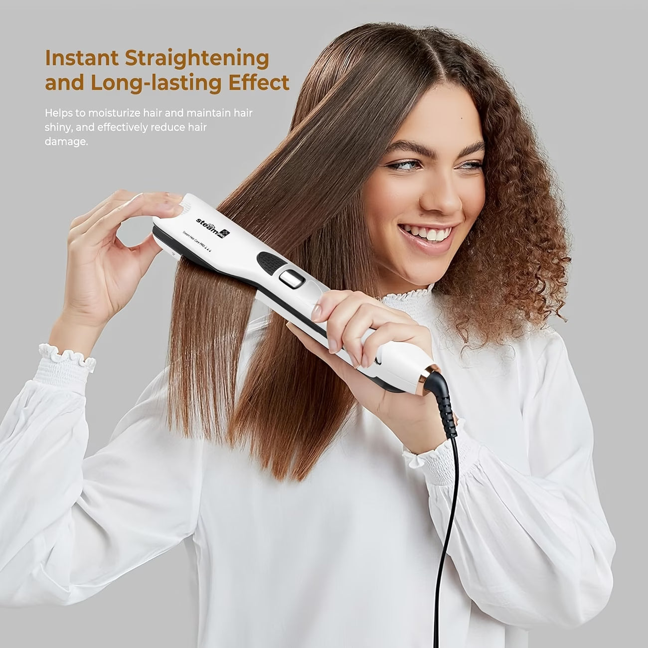 Steam Straightener for Hair