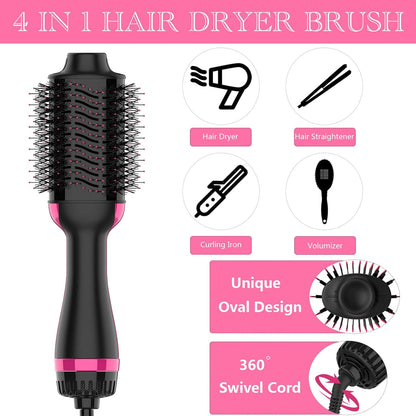 Dimecano Hair Dryer Brush, 4 in 1 One Step Hair Dryer and Styler