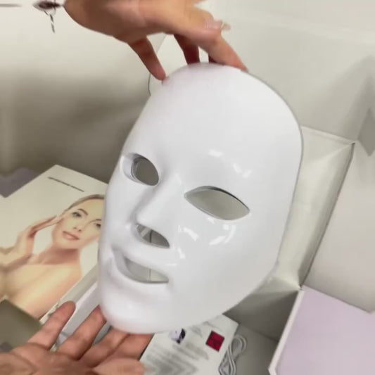 7-color Facial Mask Device, Portable Facial Skincare